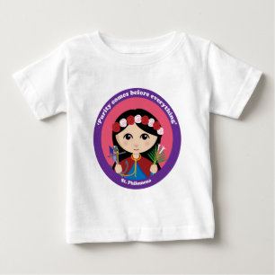 Camiseta Para Bebê St. Philomena