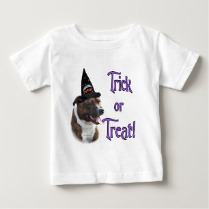 Camiseta Para Bebê Staffordshire Bull Terrier Trick