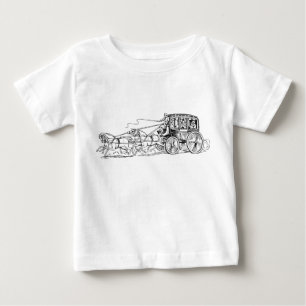 Camiseta Para Bebê Stagecoach