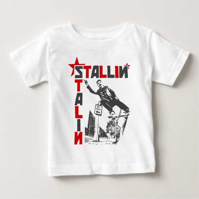 Camiseta Para Bebê Stallin Stalin (Frente)