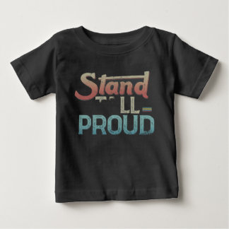 Camiseta Para Bebê Stand Tall Orud