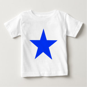 Camiseta Para Bebê Star Blue O MUSEUM Zazzle dá presentes