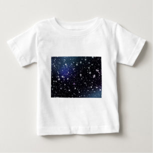 Camiseta Para Bebê Star Gazer Nature Sky Space Paz Destino de Amor