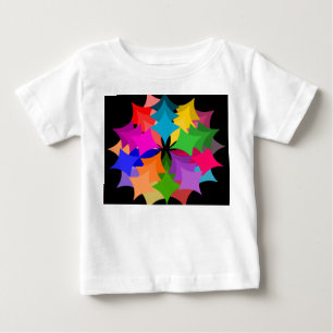 Camiseta Para Bebê Star Wreath