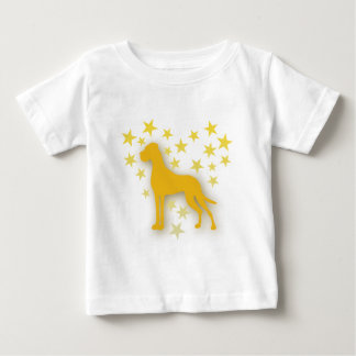 Camiseta Para Bebê Sternchenherzendogge
