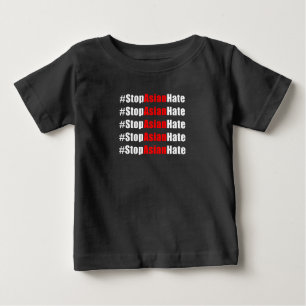Camiseta Para Bebê #StopAsianOdeio T-Shirt