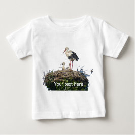 Camiseta Para Bebê Storm with Young Baby T-Shirt