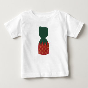 Camiseta Para Bebê Strawberry Bon Bons Candies