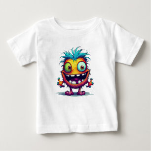 Camiseta Para Bebê Stu 001 é o Mini Troll