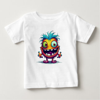 Camiseta Para Bebê Stu 001 é o Mini Troll