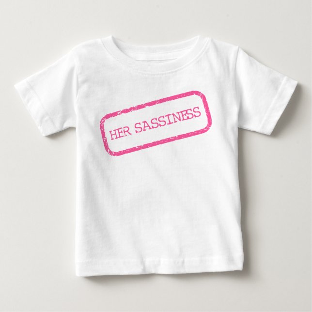 CAMISETA PARA BEBÊ "SUA ATITUDE"  (Frente)