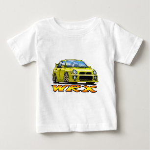 Camiseta Para Bebê Subaru WRX_yellow