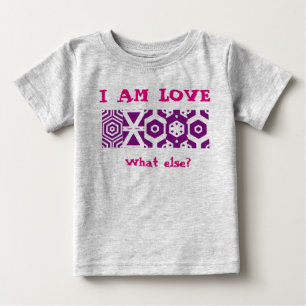 Camiseta Para Bebê Sudadeira “j À LOVE "