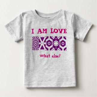 Camiseta Para Bebê Sudadeira “j À LOVE "