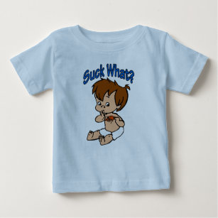 Camiseta Para Bebê Sugue que? Bebê dos lagostins