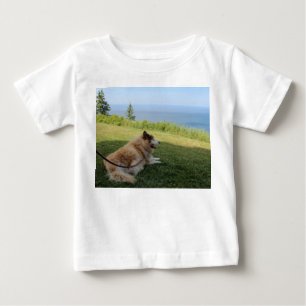 Camiseta Para Bebê Suka aproveitando o Cabo George