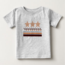 Camiseta Para Bebê Summer Baby Three - Star Stripes