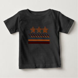 Camiseta Para Bebê Summer Baby Three - Star Stripes