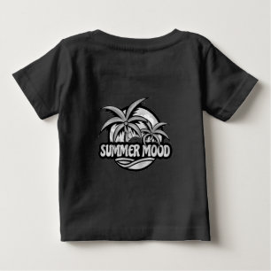 Camiseta Para Bebê Summer Mood