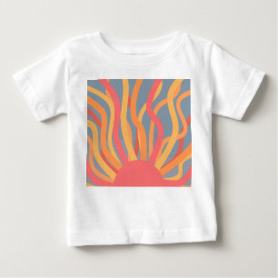 Camiseta Para Bebê Summer Sunrise