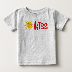 Camiseta Para Bebê Sun Kiss