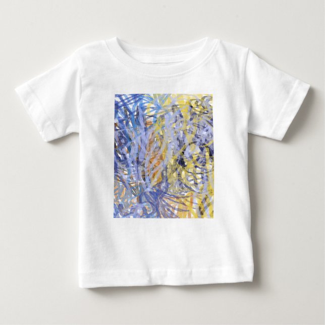 Camiseta Para Bebê Sunlit Coral Reef (Frente)