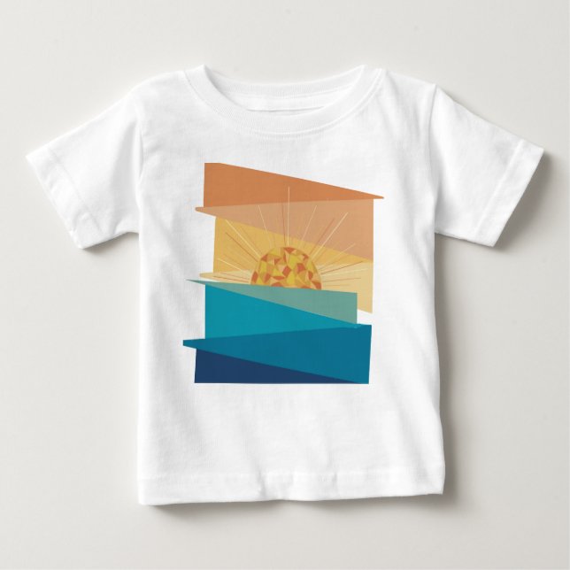 Camiseta Para Bebê Sunny Days Baby (Frente)