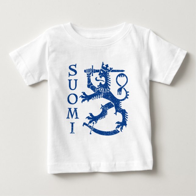 Camiseta Para Bebê Suomi (Frente)