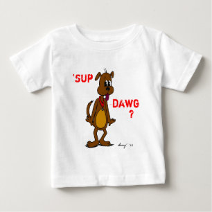Camiseta Para Bebê SUP DAWG? Criança Coggy