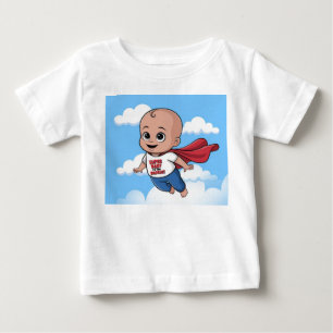 Camiseta Para Bebê Super Bebê para o resgate! Baby Tshirt