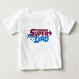 Camiseta Para Bebê Super Dad Gamer Gift – Cute Retro