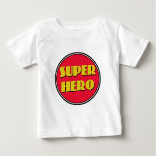 Camiseta Para Bebê Super Herói!