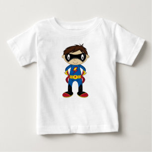 Camiseta Para Bebê Super-herói de animação