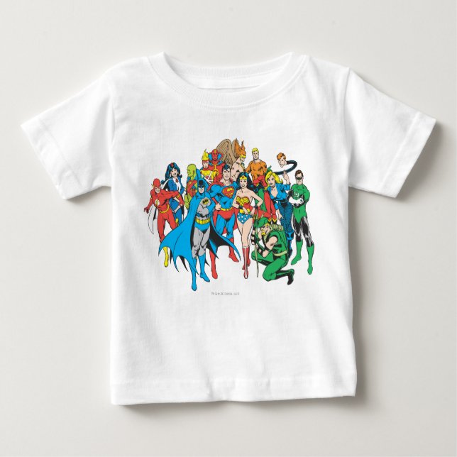 Camiseta Para Bebê Super Powers™ Collection 2 (Frente)