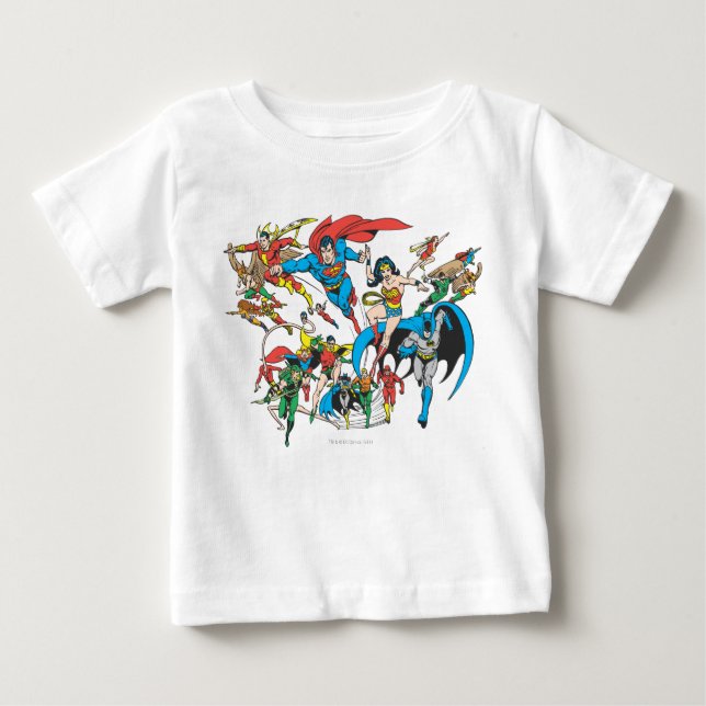 Camiseta Para Bebê Super Powers™ Collection 3 (Frente)