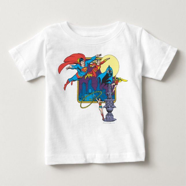 Camiseta Para Bebê Super Powers™ Collection 5 (Frente)