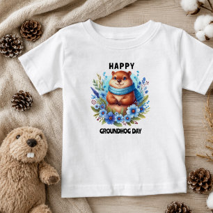 Camiseta Para Bebê Superestimado? Aquarela Celebrando o Dia do Ground