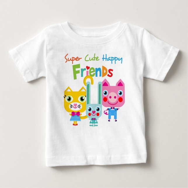 Camiseta Para Bebê superfriends.png (Frente)