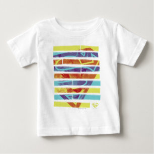 Camiseta Para Bebê Supergirl Filmstrip