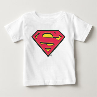 Camiseta Para Bebê Superman S-Shield | Logotipo clássico
