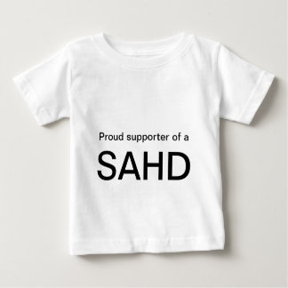 Camiseta Para Bebê Suporte orgulhoso da, SAHD