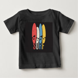 CAMISETA PARA BEBÊ SURF