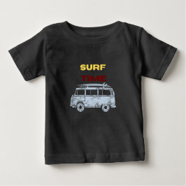 Camiseta Para Bebê Surf de verão, bebê