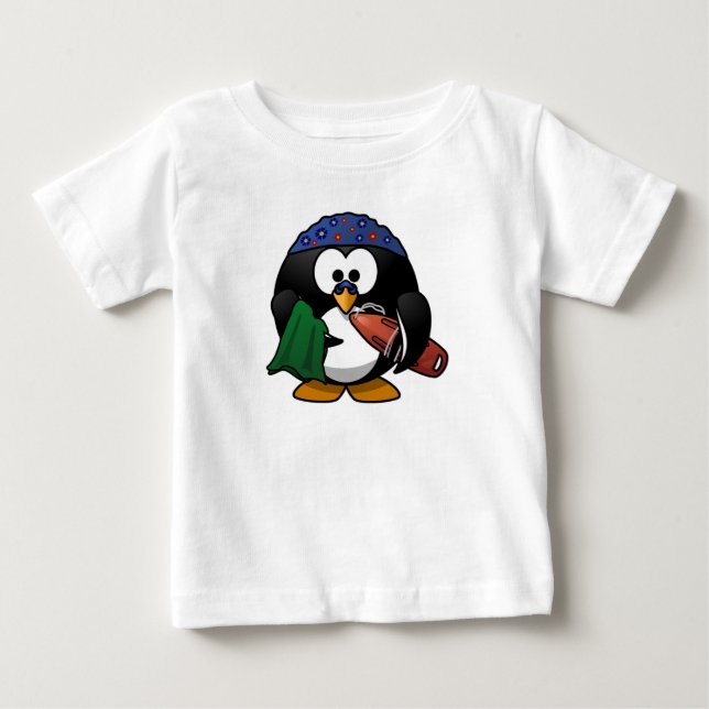 Camiseta Para Bebê Surfer (Frente)