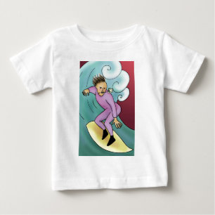 Camiseta Para Bebê Surfer Rosa