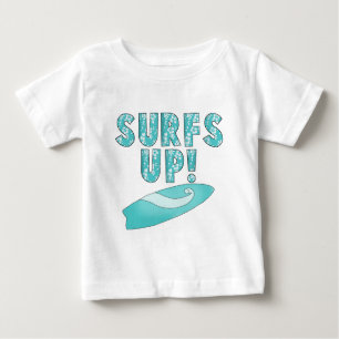 Camiseta Para Bebê Surfs Up T-shirts e presentes