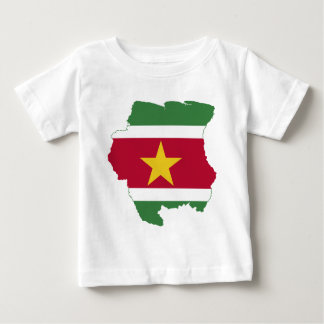 Camiseta Para Bebê Suriname