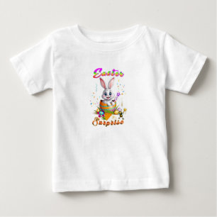 Camiseta Para Bebê Surpresa de Páscoa