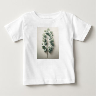 Camiseta Para Bebê Sussurrando Eucalyptus - Serene Baby Tee