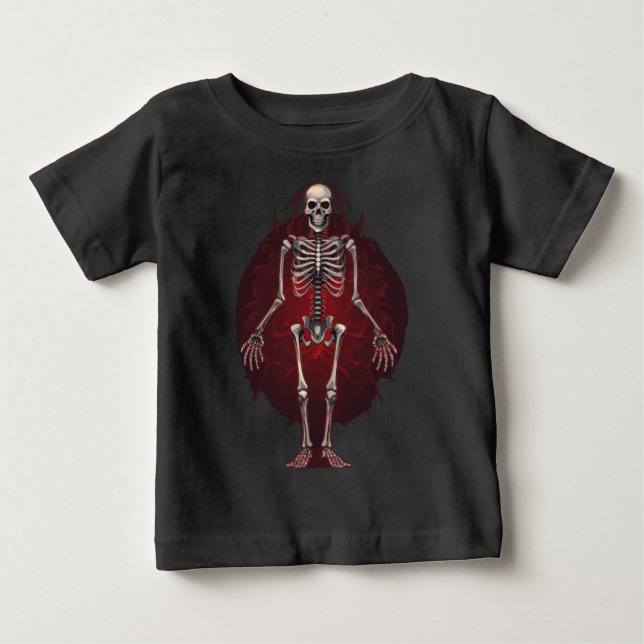 Camiseta Para Bebê Sussurros no Cemitério (Frente)